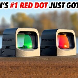 AMAZON's #1 RED DOT JUST GOT BETTER! OSIGHT SE Green MRS Review!